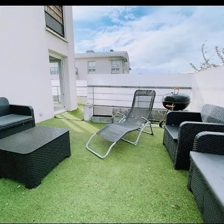 Beau Duplex Terrasse Proche Paris Daire